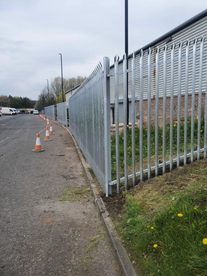 Commercial Metal Fencing