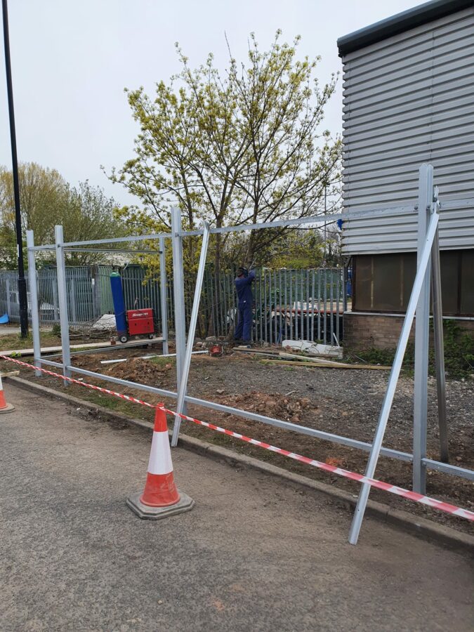 Commercial Metal Fencing