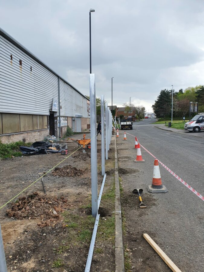 Commercial Metal Fencing