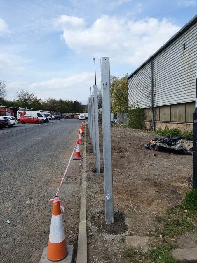 Commercial Metal Fencing